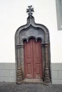 Portal manuelino da capela de Nossa Senhora do Loreto, Lombada do Loreto, Freguesia do Arco da Calheta, Concelho da Calheta