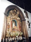 Altar de Nossa Senhora de Fátima, na nave da Sé, Freguesia da Sé, Concelho do Funchal