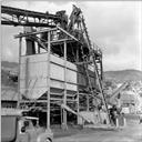 Estaleiro das obras do porto do Funchal, no campo Almirante Reis, Freguesia de Santa Maria Maior, Concelho do Funchal