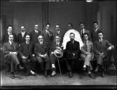 Grupo de professores da Escola Industrial (atual Escola Francisco Franco), no Funchal