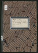 Livro de registo de óbitos da Camacha do ano de 1868