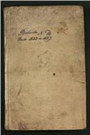 Livro 14.º de registo de baptismos do Porto Moniz (1832/1837)