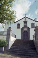 Fachada principal da igreja de São Roque, caminho do Lombo Segundo, Freguesia de São Roque, Concelho do Funchal