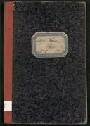 Livro de registo de óbitos de Santana do ano de 1902