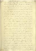 Certidão de mandado régio, passado por António Bernardo da Costa Cabral, para o bispo eleito do Funchal 