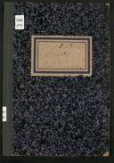 Livro de registo de óbitos do Jardim do Mar do ano de 1887