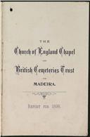 Relatórios anuais do "Church of England Chapel and British Cemeteries Trust" 1898-1915