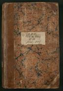 Livro 10.º de registo de óbitos do Porto da Cruz (1834/1844)