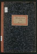 Livro de registo de casamentos da Quinta Grande do ano de 1889