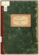 Livro de registo de casamentos da Sé do ano de 1863