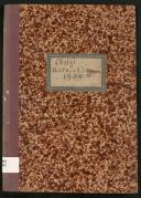 Livro de registo de óbitos do Arco de São Jorge do ano de 1909