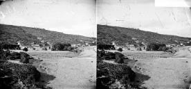Vila de Santa Cruz, vista oeste/este, Freguesia e Concelho de Santa Cruz