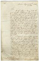 Cópia da carta de J. Roddam Tate para o cônsul britânico George Stoddard 