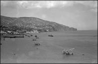 Vista da baía e cidade do Funchal