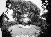 Chafariz e jardim da Quinta Vista Alegre, localizada na rua Dr. Pita, freguesia da São Martinho, concelho do Funchal