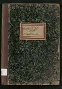 Livro de registo de casamentos de Machico do ano de 1899