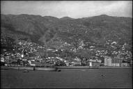 Vista da freguesia da Sé a partir do mar, Concelho do Funchal