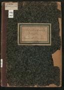 Livro de registo de baptismos de Santo António da Serra do ano de 1888