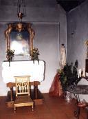 Interior da capela de Nossa Senhora de Fátima, Ribeiro Frio, Freguesia de São Roque do Faial, Concelho de Santana