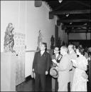 Diversas entidades na Exposição de Esculturas Religiosas da Madeira, no convento de Santa Clara, Freguesia de São Pedro, Concelho do Funchal