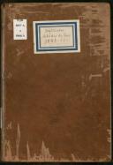 Livro duplicado de registo de baptismos das Achadas da Cruz do ano de 1881