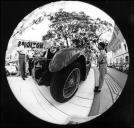 Viatura Bentley 4.5 (1929), do piloto Helmut Peitz, na linha de partida do 3.º Raid Diário de Notícias, na avenida Arriaga, Freguesia da Sé, Concelho do Funchal