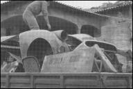Automóvel H.R.G. Aerodynamic (1947) de Mendes de Almeida, antes do restauro, participante do 5.º Raid Diário de Notícias como carro “zero”