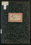 Livro de registo de casamentos da Tabua do ano de 1890