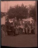 Retrato de um grupo de homens nos Açores