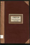 Livro de registo de óbitos do Curral das Freiras do ano de 1898