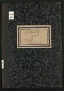 Livro de registo de óbitos dos Prazeres do ano de 1887