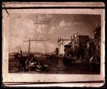 Reprodução da pintura "Venice", do pintor Clarkson Frederick Stanfield