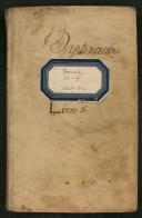 Livro 9.º de registo de baptismos do Faial (1827/1832)