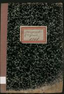 Livro (cópia) de registo de baptismos da Quinta Grande do ano de 1901