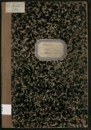 Livro de registo de óbitos do Monte do ano de 1906