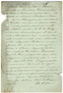 Certidão do mandado de José António Maria de Sousa e Azevedo, em nome da Rainha D. Maria II