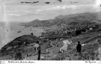 Panorâmica da cidade do Funchal e da Freguesia de São Gonçalo, Concelho do Funchal