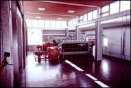 Casa das máquinas da Central Térmica do Porto Santo: interior