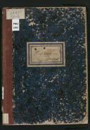 Livro de registo de baptismos do Monte do ano de 1885