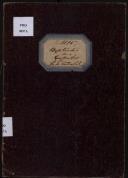 Livro duplicado de registo de baptismos de expostos da Sé do ano de 1895