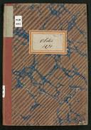 Livro de registo de óbitos do Faial do ano de 1871