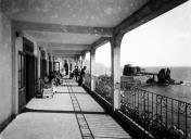 Varanda da zona balnear do Savoy Hotel (atual Savoy Palace), Freguesia da Sé, Concelho do Funchal
