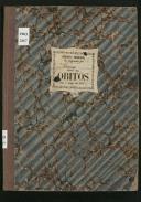 Livro de registo de óbitos do Caniço do ano de 1877