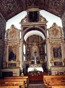 Capela-mor e altar da igreja do convento de Santa Clara, calçada de Santa Clara, Freguesia de São Pedro, Concelho do Funchal