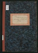 Livro de registo de óbitos da Camacha do ano de 1864