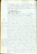 Registo de casamento: António Francisco de Barros Henriques c.c. Guilhermina Adelaide de Carvalho