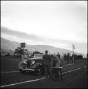 Prova de gincana automobilística, no estádio dos Barreiros (atual estádio do Marítimo), Freguesia de São Martinho, Concelho do Funchal
