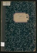 Livro de registo de óbitos do Monte do ano de 1910