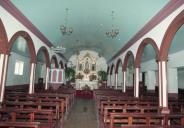 Interior da capela de Nossa Senhora do Monte, sítio dos Lamaceiros, Freguesia e Concelho do Porto Moniz