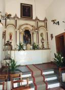 Altar da capela de Nossa Senhora do Pilar, na Quinta do Pilar, caminho do Pilar, Freguesia de São Martinho, Concelho do Funchal